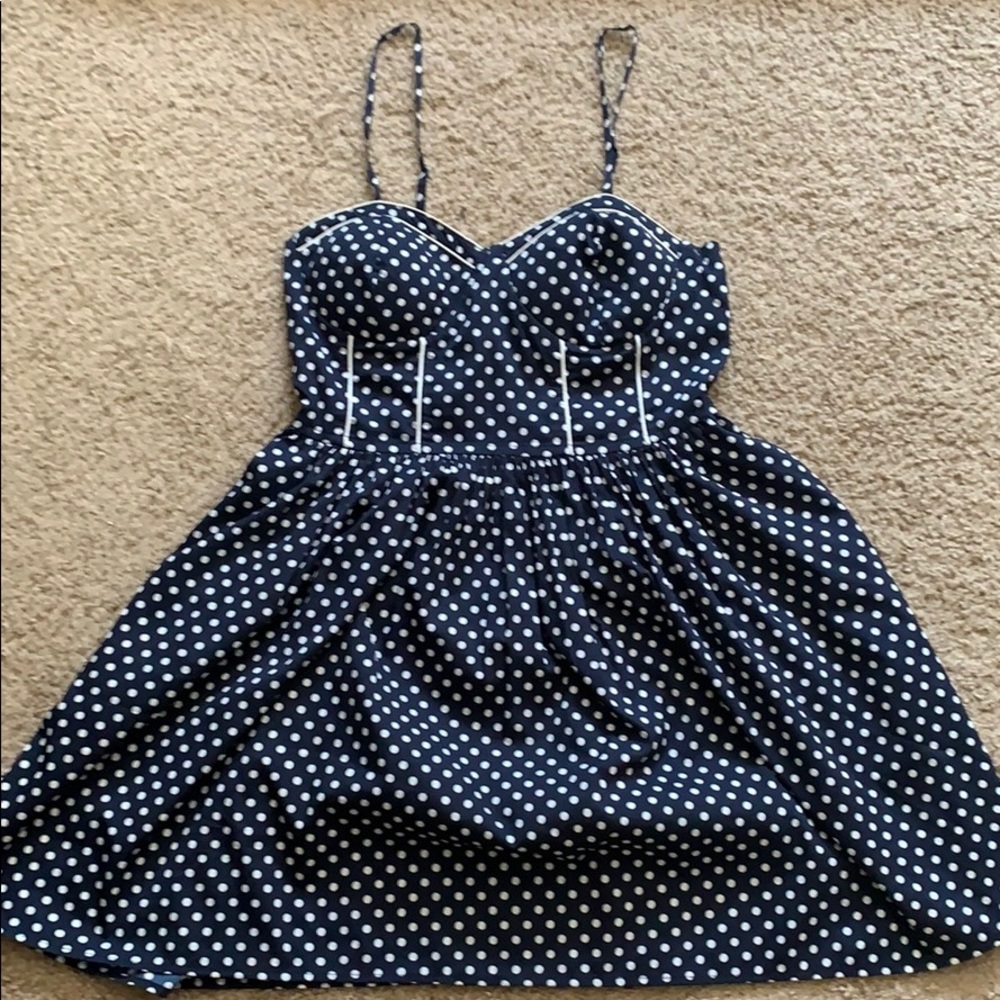 Polk dot mini dress